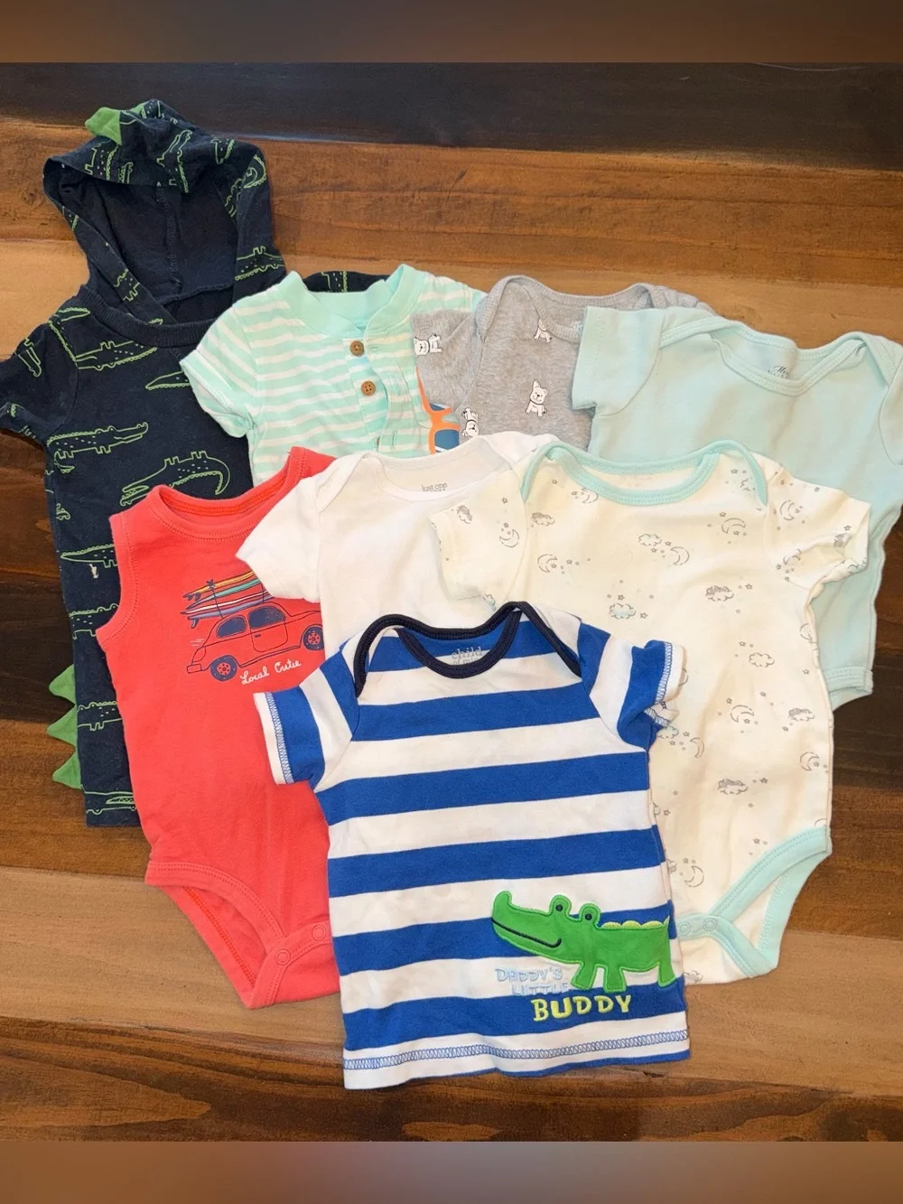Baby Boy Clothes Lot 6-9 Months 18 Piece Bundle
